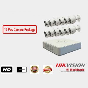 Hikvision (12 Pcs CC Camera Package )