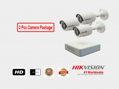 Hikvision (3 Pcs CC Camera Package )