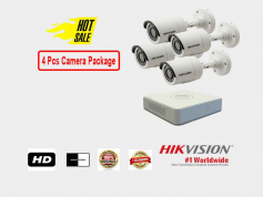 Hikvision (4 Pcs CC Camera Package )