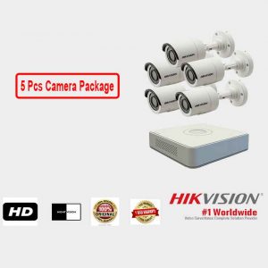 Hikvision 5 Pieces Camera Package
