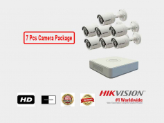 Hikvision (7 Pcs CC Camera Package )