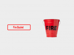 Fire Bucket in Bangladesh